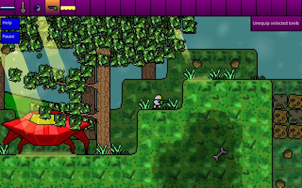Planetventure Demo - Gameplay image of android game