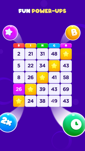 Grapes Bingo - Gameplay image of android game