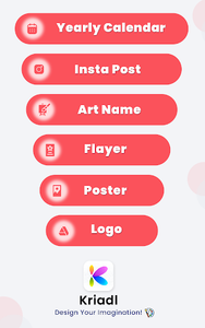 Kriadl: Flyer & Logo, Design - عکس برنامه موبایلی اندروید