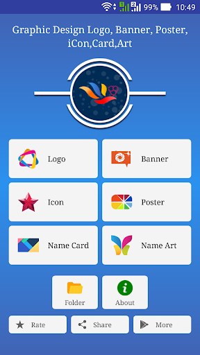 Design Logo, Banner, Poster and iCon App - Image screenshot of android app