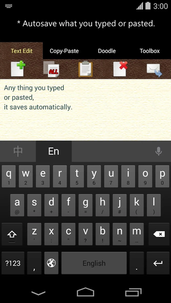Just Notepad for Android - عکس برنامه موبایلی اندروید