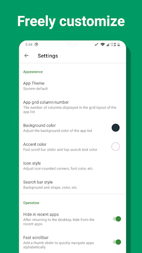 App Launcher: Quick start app - عکس برنامه موبایلی اندروید