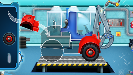 build house - Truck wash game - Gameplay image of android game