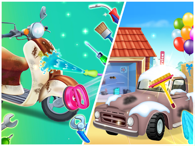 Mechanic repair shop - Car garage wash - عکس بازی موبایلی اندروید