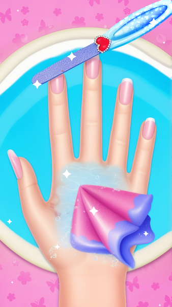 Nailart salon - manicure fun - Gameplay image of android game