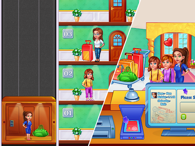 Resort Cleaning Housekeeping - Management Game - Image screenshot of android app