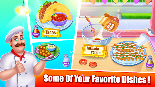 Street food cooking game - Gameplay image of android game