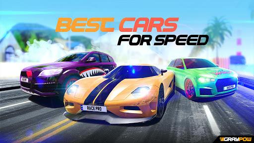 Race Pro: Speed Car Racer in T - Gameplay image of android game