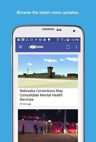 10/11 NOW News - Image screenshot of android app