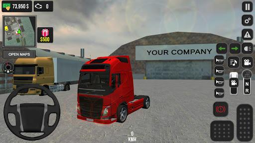 Real Truck Simulator - Gameplay image of android game