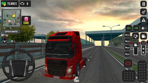 Real Truck Simulator - Gameplay image of android game