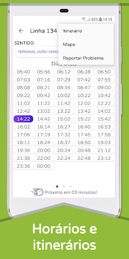 Public Bus Timetable Campinas - Image screenshot of android app