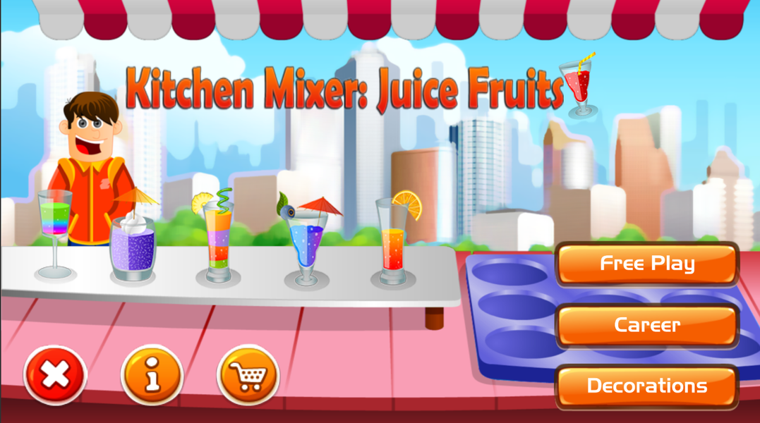 Kitchen Mixer: Juice Fruits - عکس بازی موبایلی اندروید