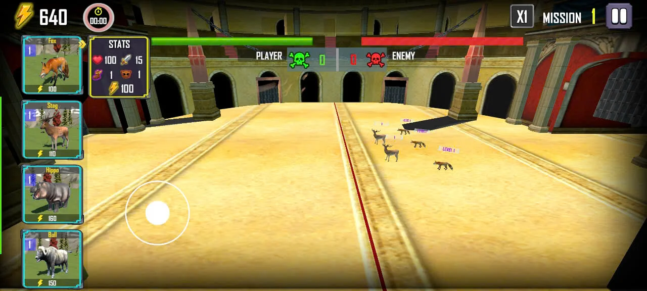 Animal battle ARBS: Savage War - عکس بازی موبایلی اندروید