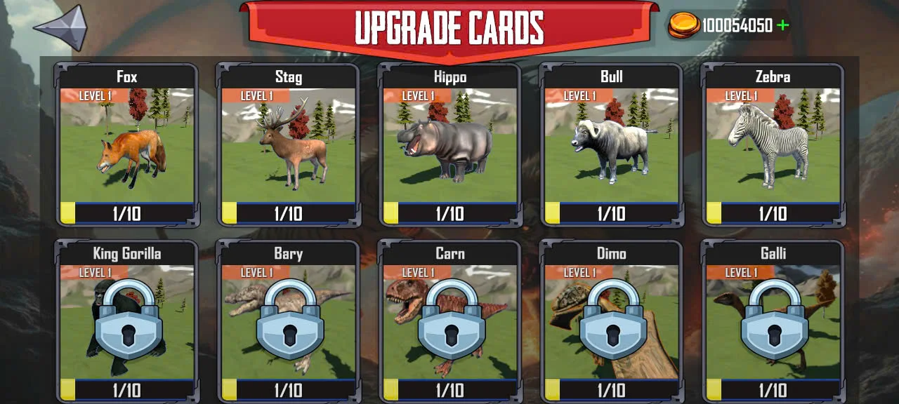 Animal battle ARBS: Savage War - عکس بازی موبایلی اندروید