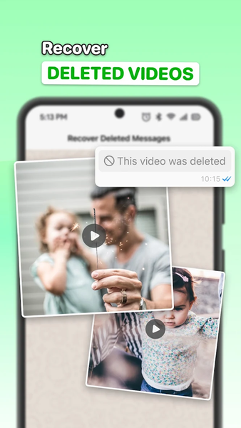 Recover Deleted Messages WAMR - عکس برنامه موبایلی اندروید