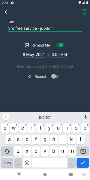 One Swipe Notes - Quick Notes - عکس برنامه موبایلی اندروید