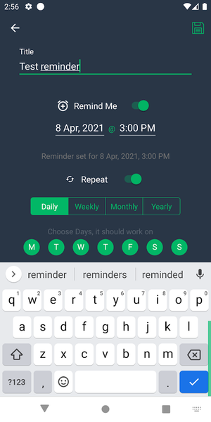 One Swipe Notes - Quick Notes - عکس برنامه موبایلی اندروید