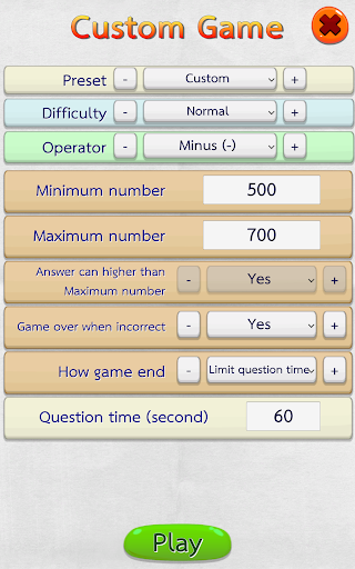 Math Fast Plus and Minus - عکس بازی موبایلی اندروید