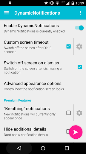 DynamicNotifications - Image screenshot of android app
