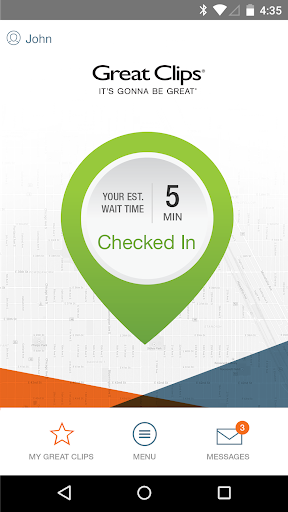 Great Clips Online Check-in - عکس برنامه موبایلی اندروید