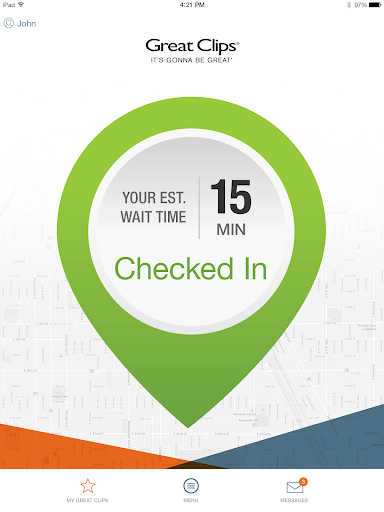 Great Clips Online Check-in - عکس برنامه موبایلی اندروید
