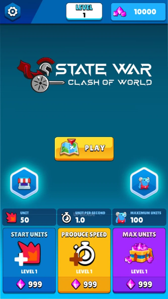 State War : Clash of World - Gameplay image of android game