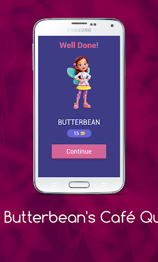 Butterbean's Café Quiz - Image screenshot of android app