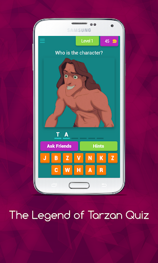 The Legend of Tarzan Quiz - عکس برنامه موبایلی اندروید