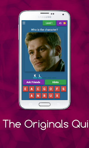 The Originals Quiz - Image screenshot of android app