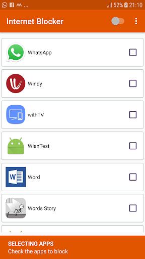Internet Blocker for Apps - عکس برنامه موبایلی اندروید
