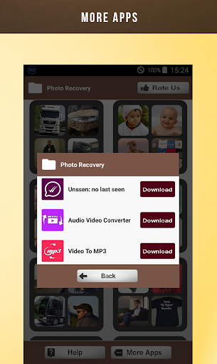 Deleted Photo Recovery - عکس برنامه موبایلی اندروید