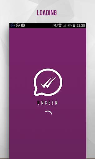 Unseen : no seen marks - Image screenshot of android app