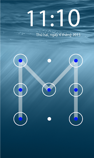 Lock screen pattern - عکس برنامه موبایلی اندروید