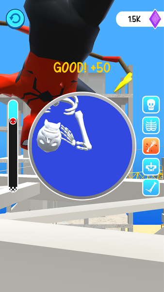 Ragdol Fall Simulator 3D - Gameplay image of android game