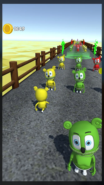 Colorful Bear Runner - عکس بازی موبایلی اندروید