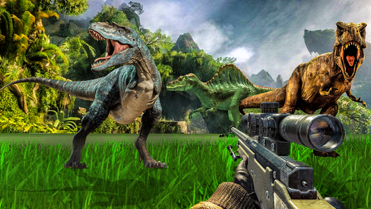 Dino Hunter - Dinosaur Wali Game Dinosaur Games Hunting Wali Game