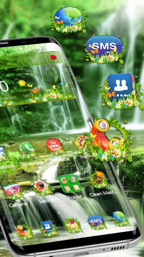 Green Forest Nature Theme - Image screenshot of android app