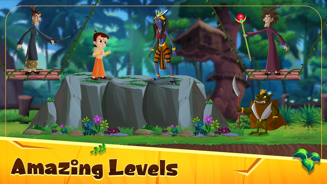 Bheem vs Super Villains Game - عکس بازی موبایلی اندروید