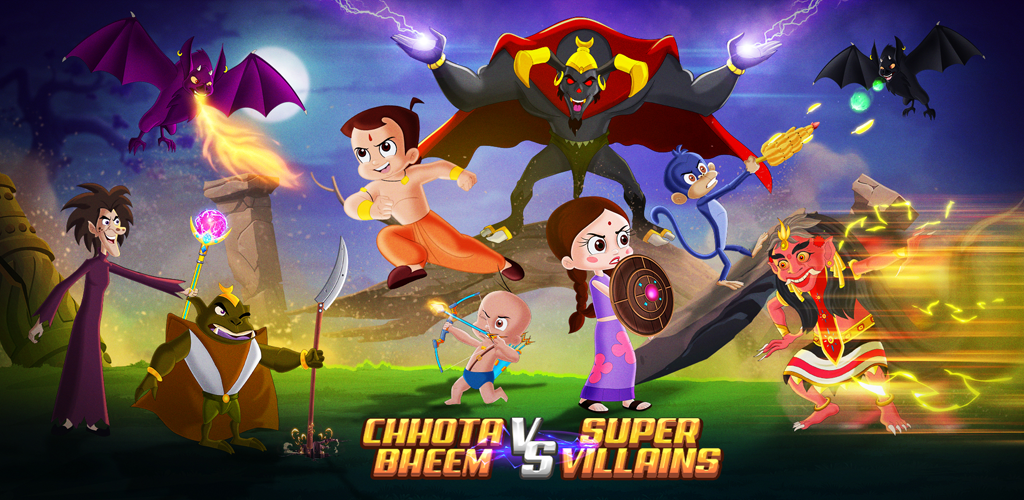Bheem vs Super Villains Game - عکس بازی موبایلی اندروید