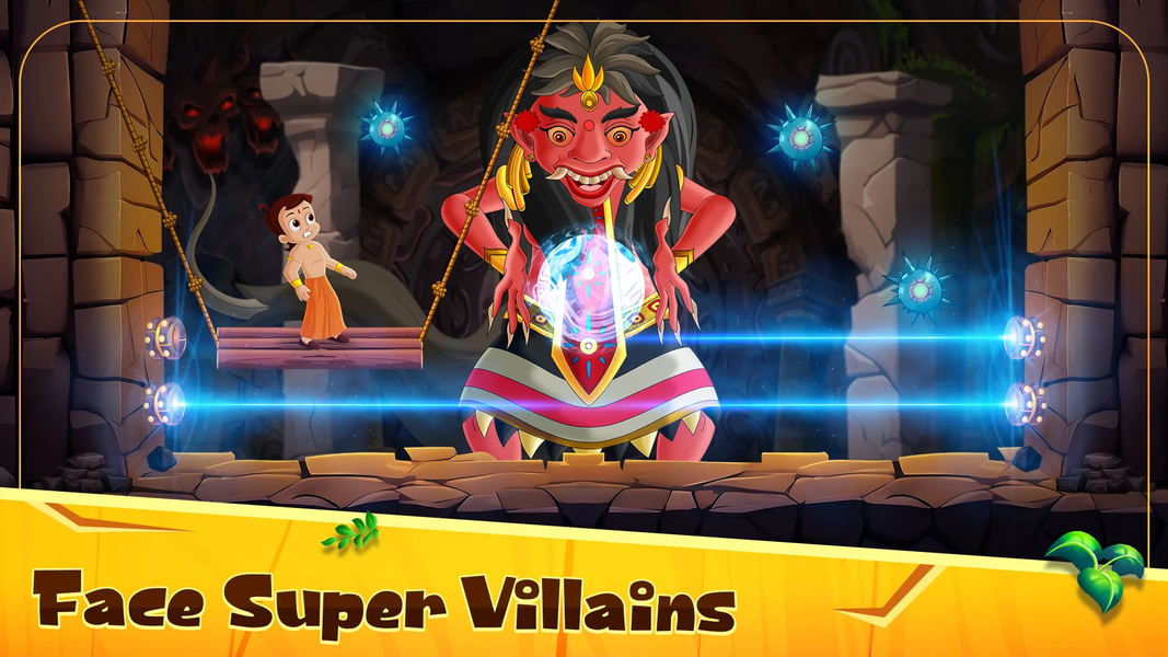 Bheem vs Super Villains Game - عکس بازی موبایلی اندروید