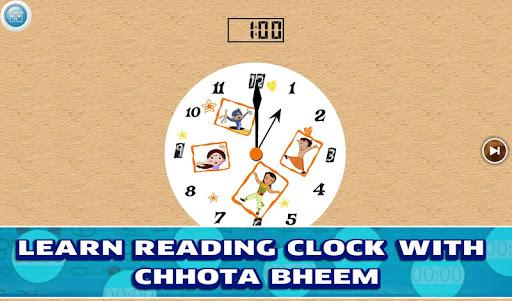 Learn Clock with Bheem - عکس بازی موبایلی اندروید