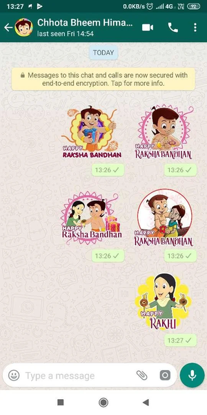 Chhota Bheem WAStickers - عکس برنامه موبایلی اندروید