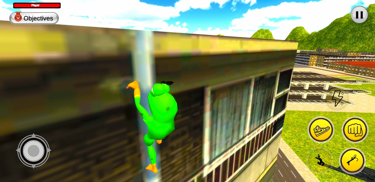 Green Super Hero - عکس بازی موبایلی اندروید