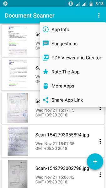 Document Scanner - Image screenshot of android app