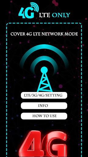 Force 4G LTE - 5G Mode Only - Image screenshot of android app