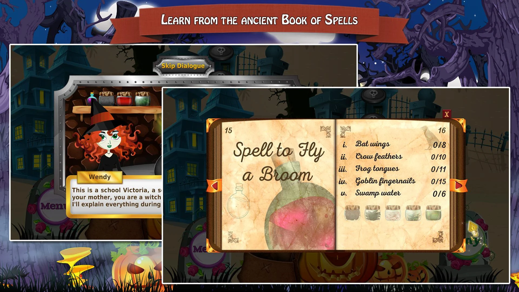 SoM۱ - The Book of Spells - عکس برنامه موبایلی اندروید