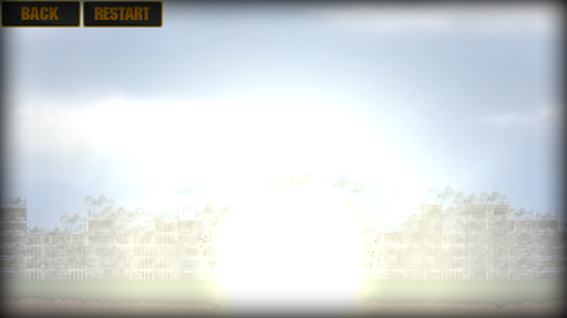 Simulator nuclear bomb - Gameplay image of android game