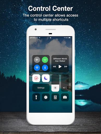 Lock screen OS12 - Image screenshot of android app