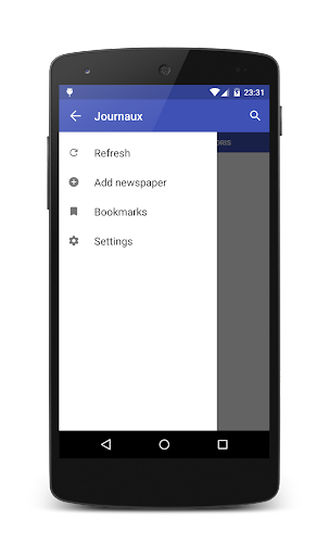 Journaux Français - عکس برنامه موبایلی اندروید